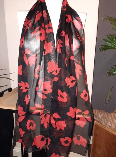 Vintage schaltuch schwarz - –,
