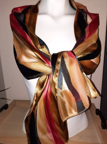 Retro satin schaltuch - satin-schaltuch, –