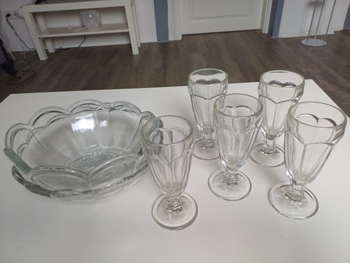 7tlg mid century bleikristall - mid,