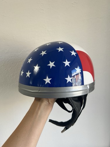 Retro vintage halbschalenhelm - retro,