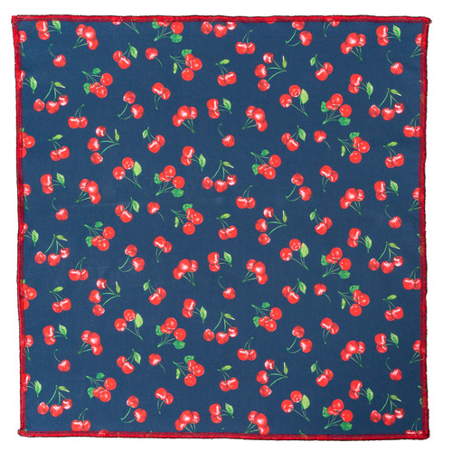 Retro kirsch bandana kopfband - kirsch,