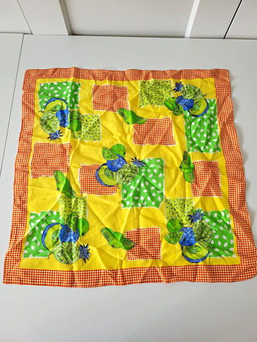 Vintage seidentuch tuch - vintage,