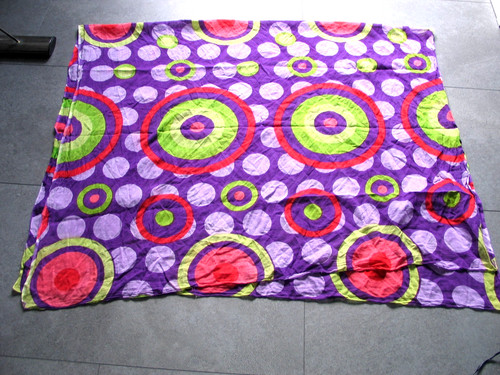 Schal oder tuch bunte kreise - oder,