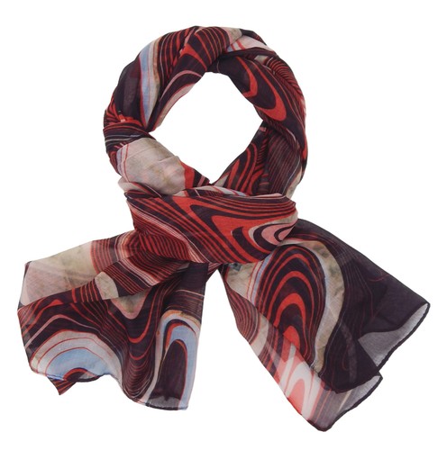 Ella jonte damen schal burgund - damen,