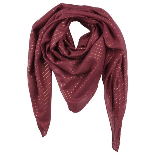 Baumwolltuch rot burgund lurex - baumwolltuch,