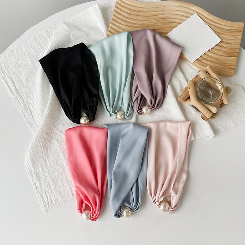 Retro thema satin - satin, schal
