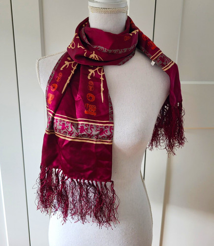 Vintage seidenschal - vintage,